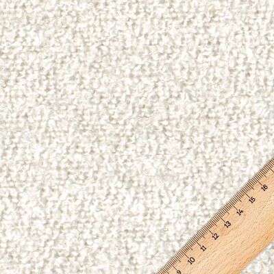 Bukle Döşemelik Beyaz Kumaş Teddy 00 - 1