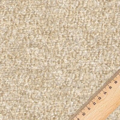 Bukle Döşemelik Koyu Krem Kumaş Teddy 14 - 1