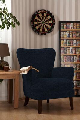 Bukle Döşemelik Mavi  Kumaş Teddy 37 - 2