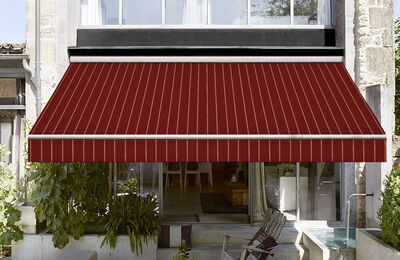 Corti Bordo Çizgili Tentelik Kumaş 8000-R567 - 2