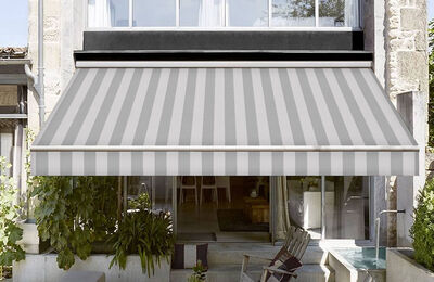 Corti Gri Beyaz Tentelik Kumaş 8000-327 - 2