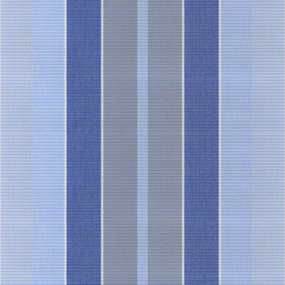 Corti Mavi Gri Çizgili Tentelik Kumaş 8000-875 - 1