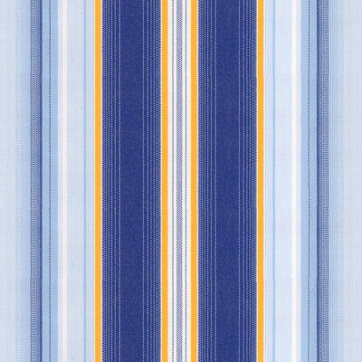 Corti Sarı Mavi  Çizgili Tentelik Kumaş 8000-645 - 1
