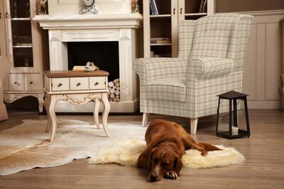 Ekose Döşemelik Keten Kumaş Liam 50-902 - 3