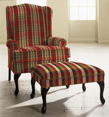 Ekose Keten Döşemelik Kumaş Tijen 60 - 1051 - 3