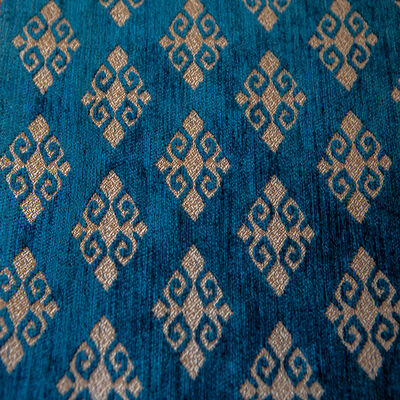 Kilim Desenli Döşemelik Kumaş Beran 1400 C - 1