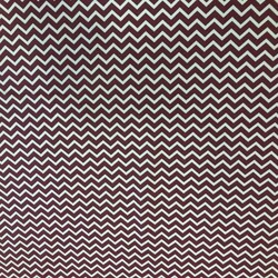 Kumascihome - Pamuk Baskılı Keten Kumaş Bordo Zigzag Desen Kumascihome - Pamuk Baskılı Keten Kumaş Bordo Zigzag Desen