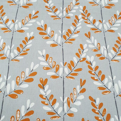 Pamuk Baskılı Keten Kumaş Çiçek Desenli 03 - 1