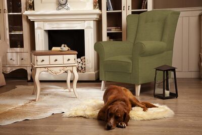 Pamuklu Döşemelik Haki Yeşil Kanvas Kumaş 1013 - 2