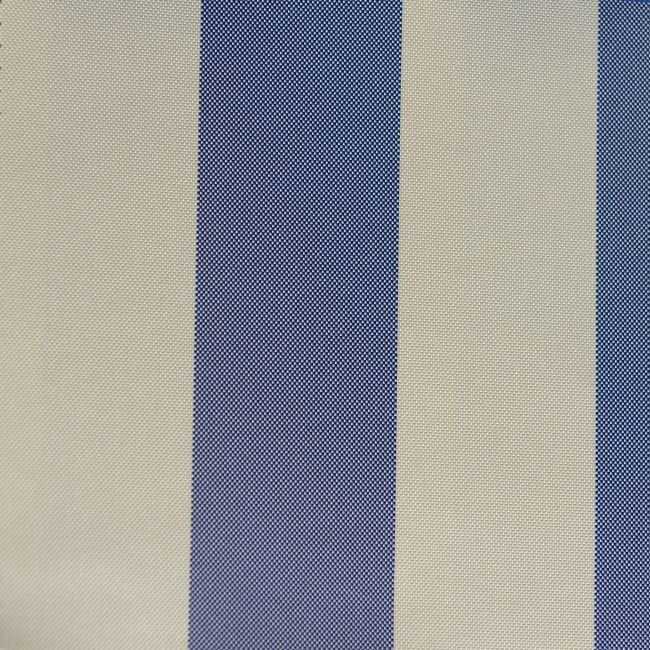 Polyester Döşemelik Mavi Beyaz Kumaş NFN 975