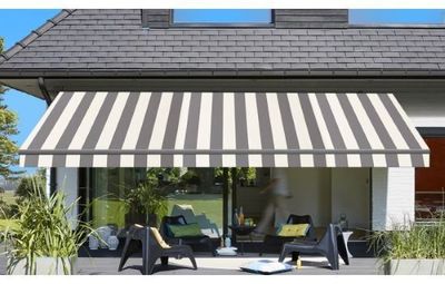 Sauleda Gri Beyaz Çizgili Tentelik Kumaş Gris-N 2103 - 2