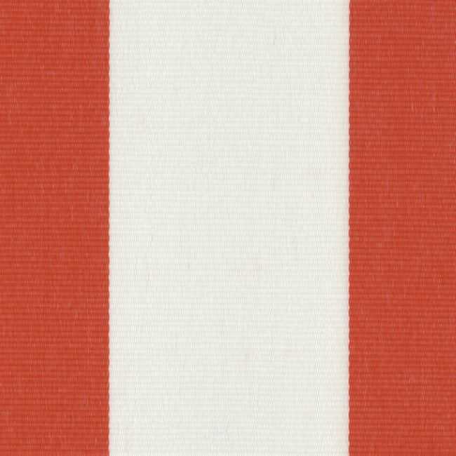 Sauleda Kırmızı Beyaz Çizgili Tentelik Kumaş Rojo -N 2212