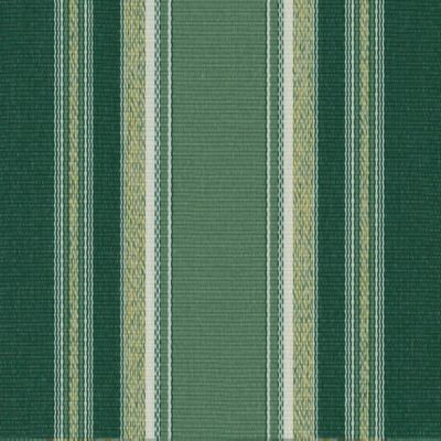 Sauleda Yeşil Beyaz Çizgili Tentelik Kumaş Aries 2576 - 1