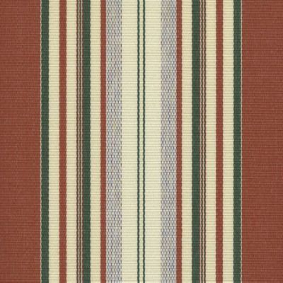 Sauleda Yeşil Kırmızı Çizgili Tentelik Kumaş Jamaica  2701 - 1